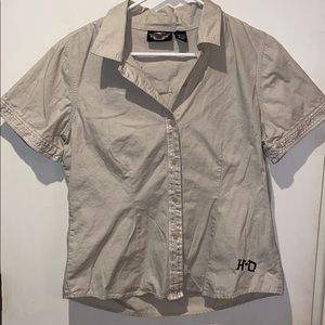 Women’s Harley Davidson 🏍 button up shirt